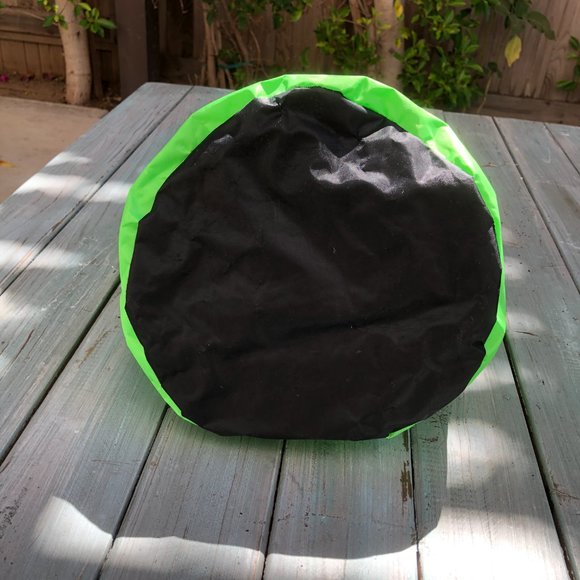 Beetle Bucket Bag - Neon Lime Green Heavy Duty One Handle  Bag - Picture 6 of 14